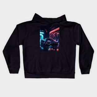 Underground Velocity Sports Car Kids Hoodie